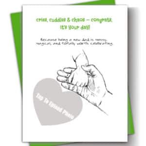 Personalized Voice Greeting Card – First-time dad