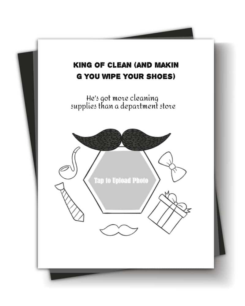Personalized Voice Greeting Card – His style