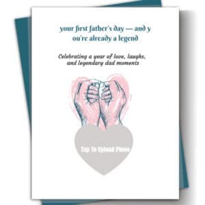 Personalized Voice Greeting Card – New dad