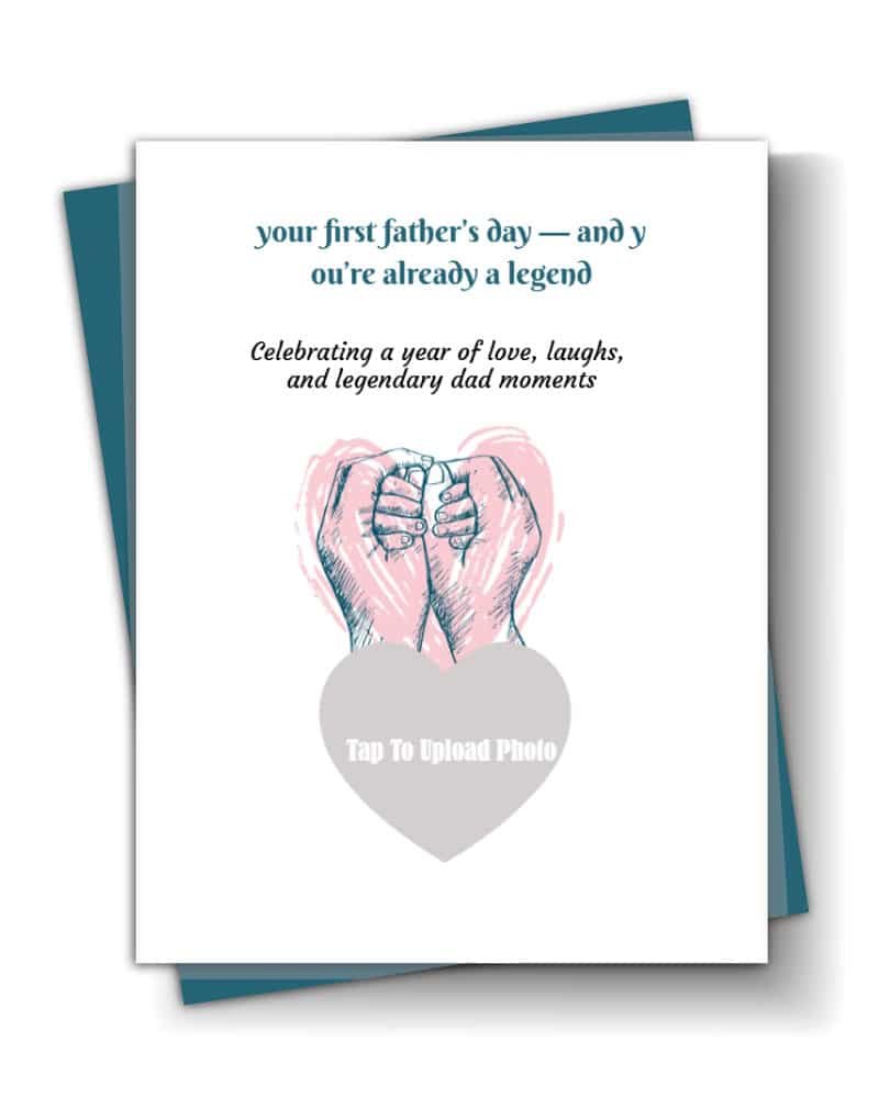 Personalized Voice Greeting Card – New dad